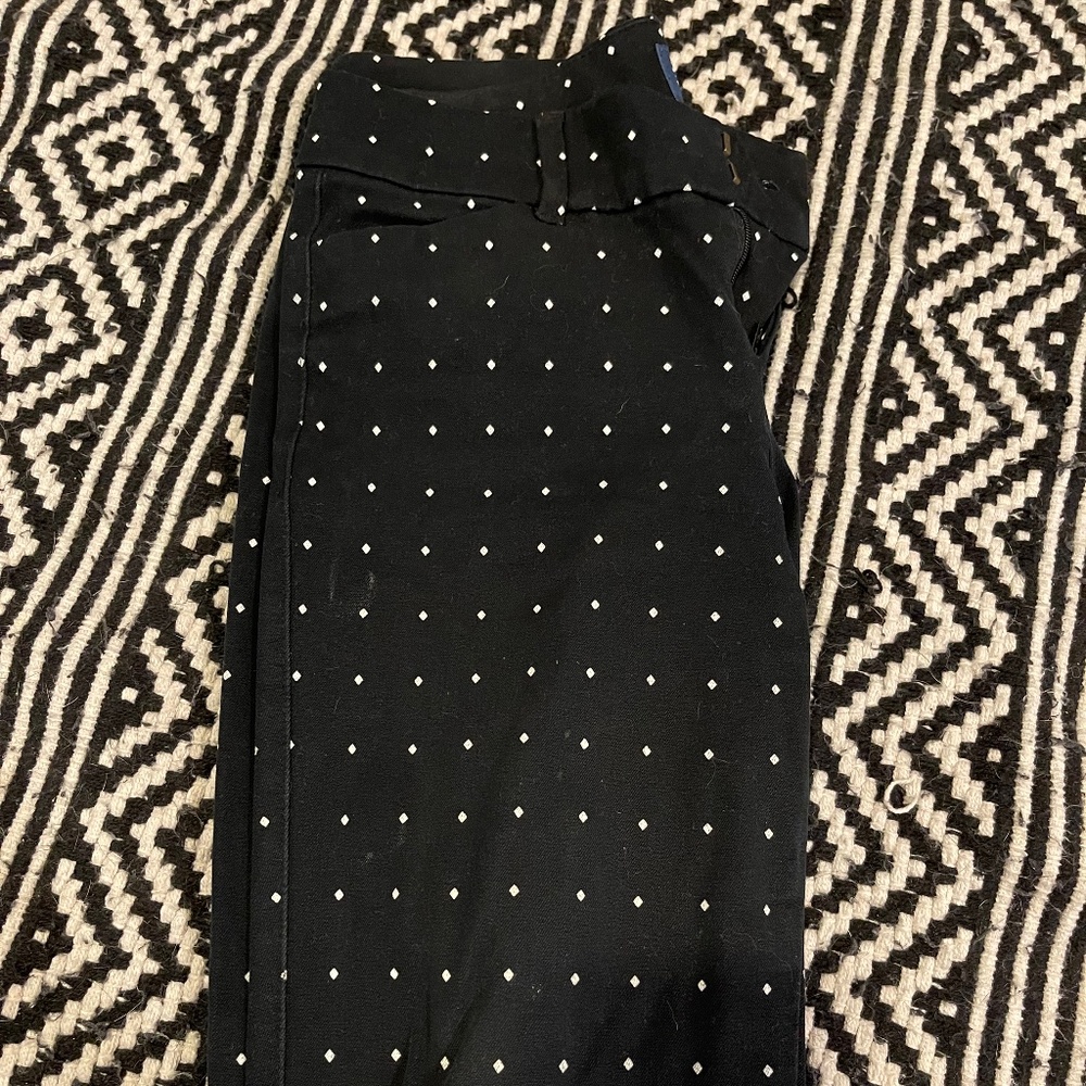 Old Navy polka dot business pants